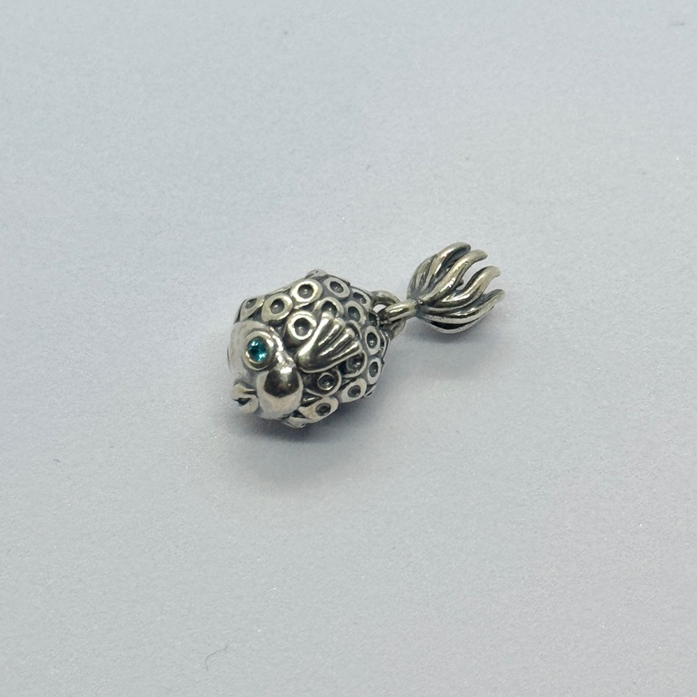 Retired Authentic Pandora Splish Splash Fish Charm